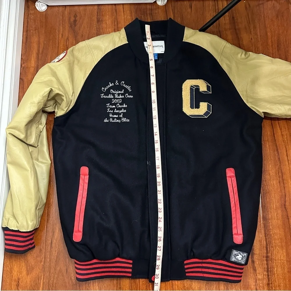 Crooks And Castles 2002 Trouble Maker Crew Vintage Jacket Size XL